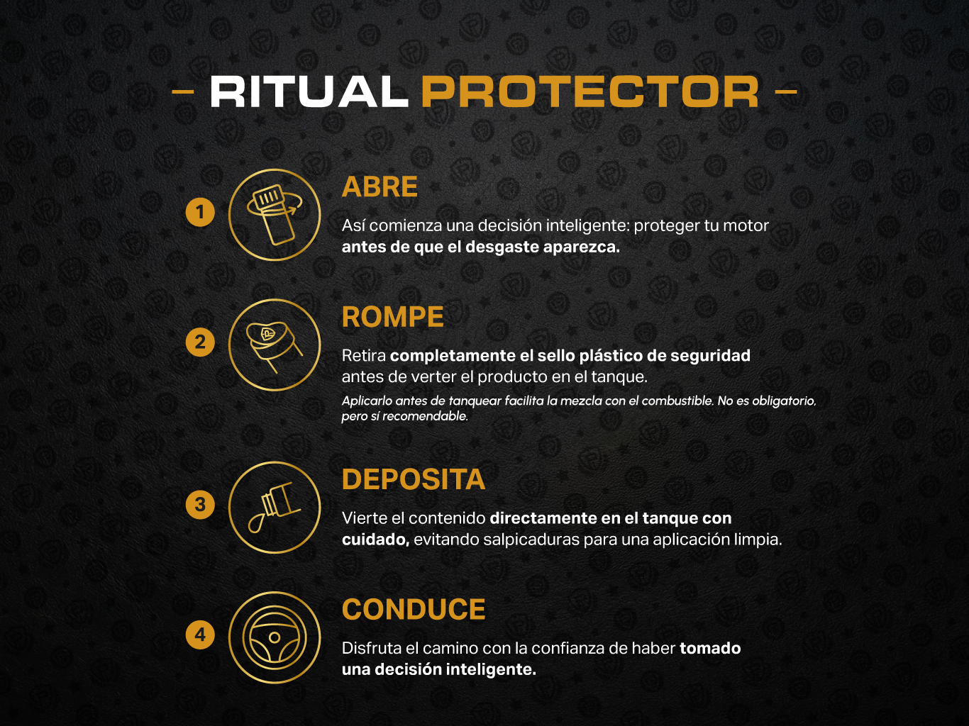 Protector | Aditivo Protector Premium Para Carro · Pack x8